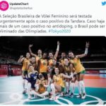 Women's Volleyball Brazil, automatic disqualification if one more person comes out after all doping test.