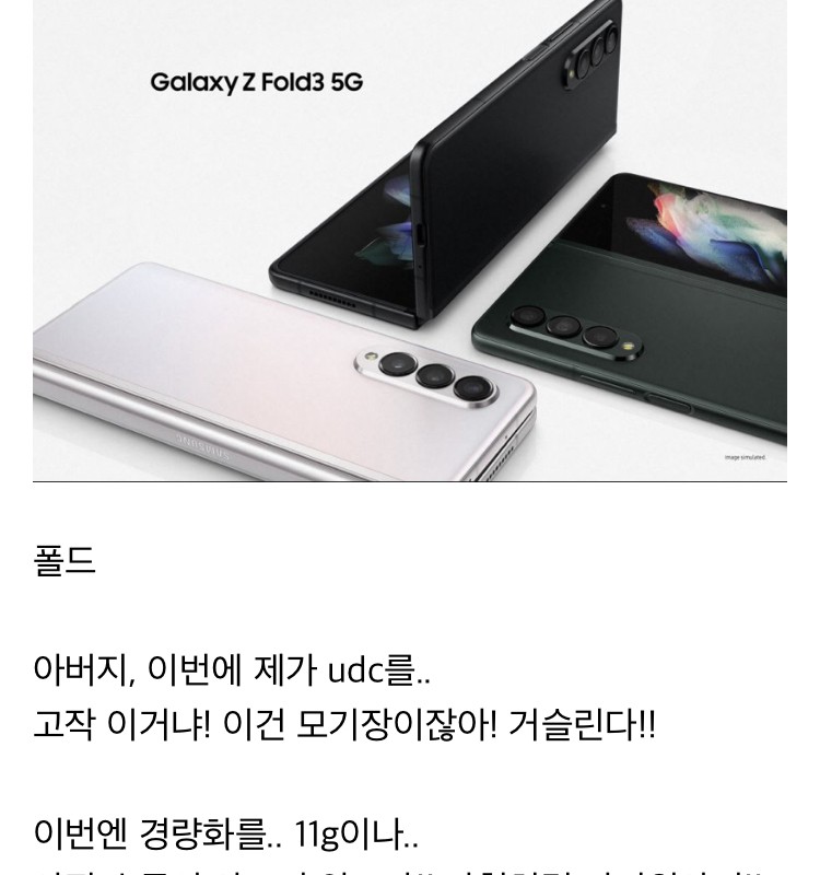 Galaxy Z Fold 3/Flip 3 Internet Reaction Difference.jpg