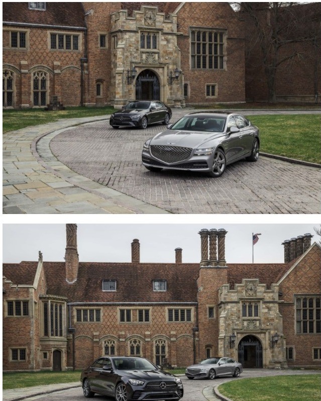 Genesis G80 vs Benz E-Class.