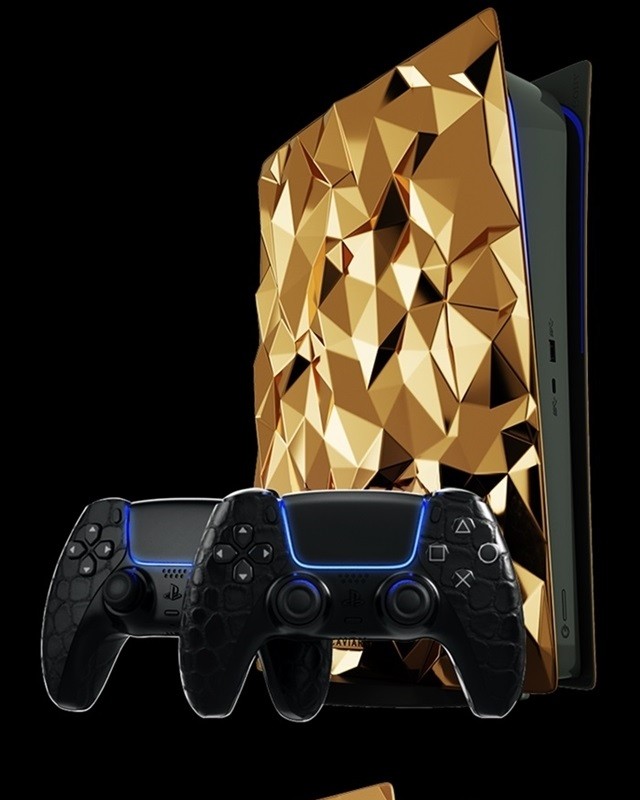 Limited edition PS5 sold overseas.