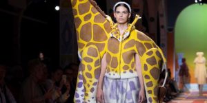 A French fashion show that caused controversy over plagiarism.