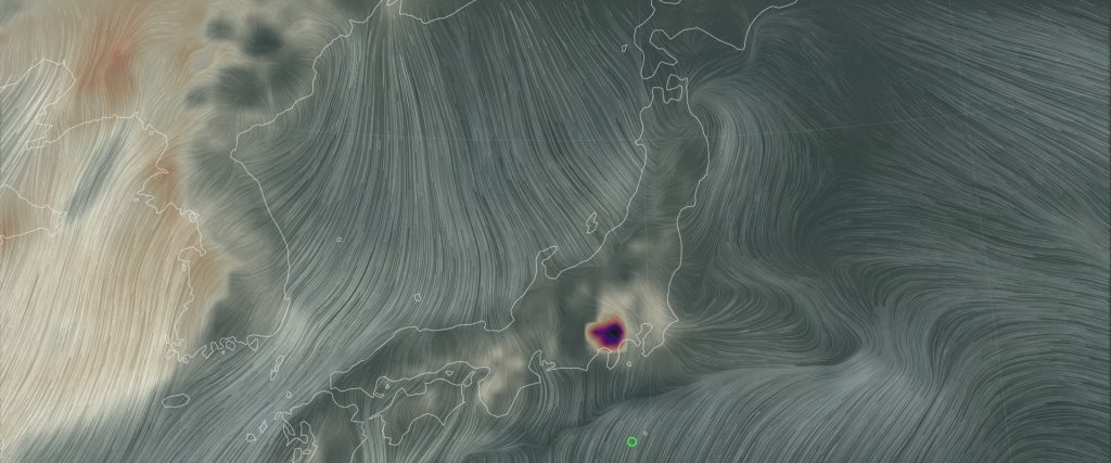 Japan's Mount Fuji is exploding.