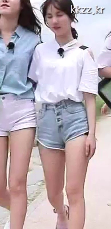 B.B.I.G wearing shorts comfortably.