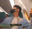 What happens when you find out that you are a travel YouTuber on the plane