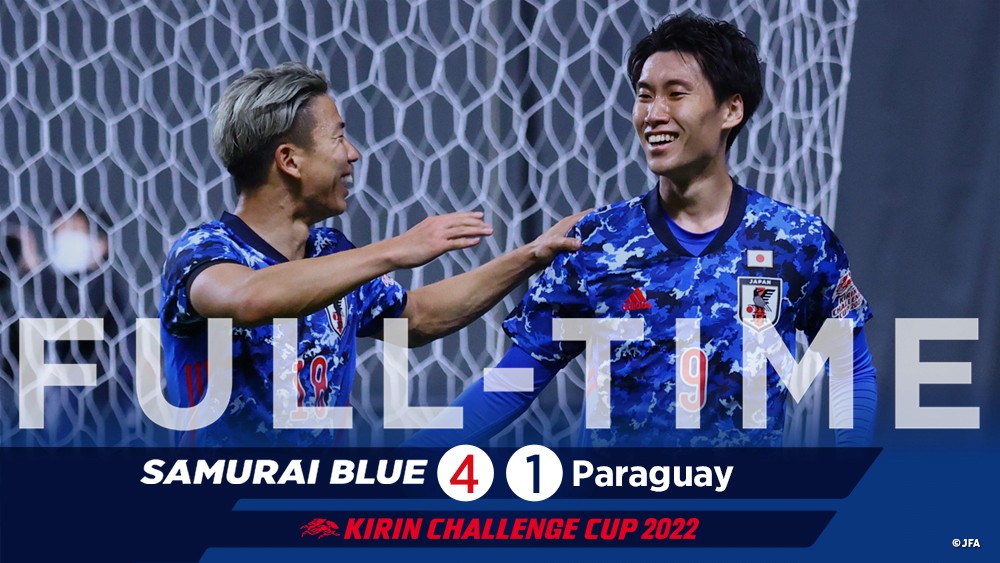 Official Japan vs Paraguay Results