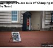 BBC Breaking News Buckingham Palace Guard Changing Ceremony Cancelled