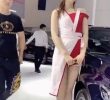 Fan service of racing model gif