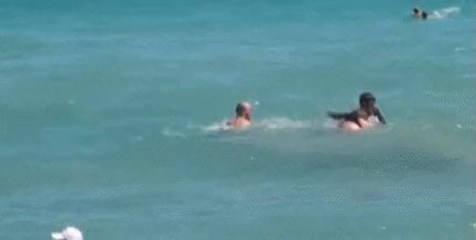 Bad swimsuit at the beach gif