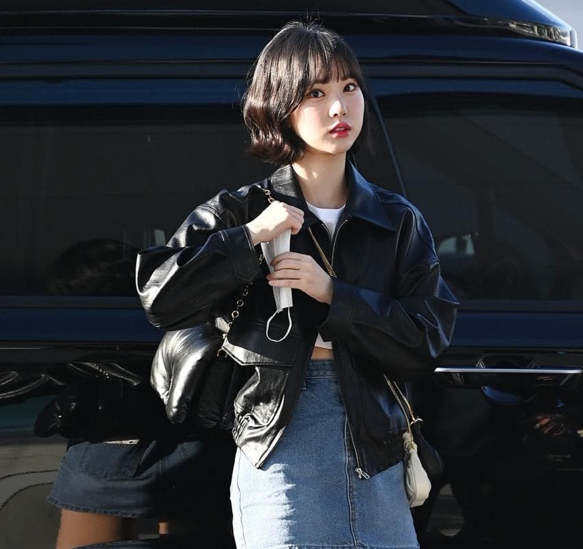 Eunha's departure from Incheon Airport