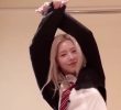 (SOUND)Turning Miyeon's uniform skirt