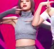 ITZY Cropped Sleeveless Turtleneck Knitwear RYUJIN