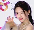 ITZY's YUNA, the sharp cat on the red carpet at "Music Awards Festival"