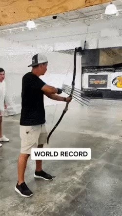 a new world record for archery