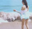 Ahn Jihyun's swimsuit gif