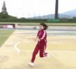 Japanese announcer's athleticism gif specializing in eating shows