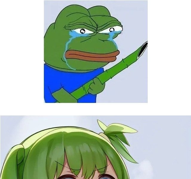 Frog Pepe Moe Hwa Jpg drawn by AI