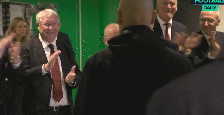 Ferguson gif Celebrates Winning