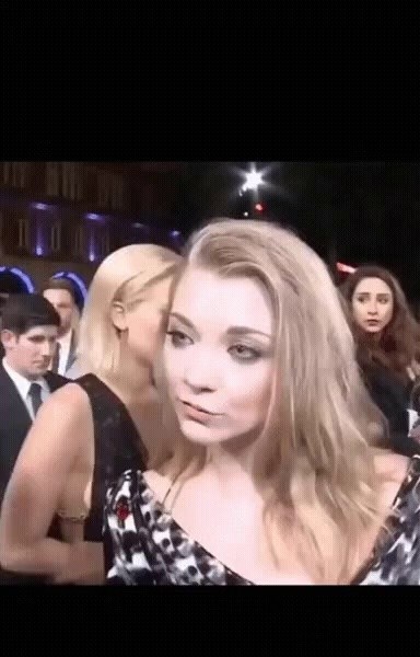 Jennifer Lawrence Kisses Natalie Dormer On The Red Carpet