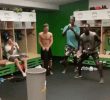 Locker room players' prank gif