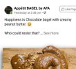 Peanut Butter Bagel