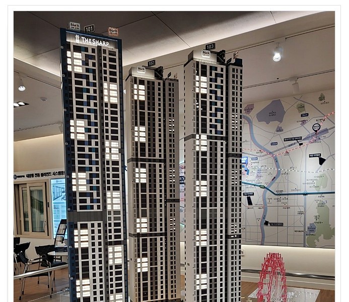 Daegu Apartment Location Selection Legend