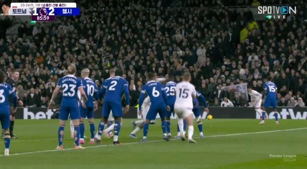 Tottenham vs Chelsea! Almost scored Tottenham equalizer (Singing "Shaking". (Singing "Shaking"