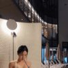 Shin Jaeeun's bikini body in the shower