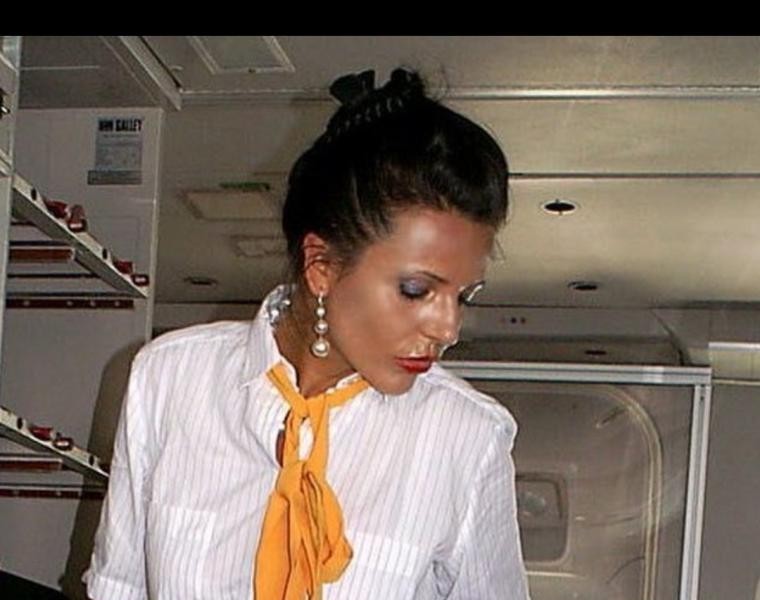 Flight attendants' uniforms